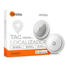Mini Localizador Smart Tag Rastreador Gps Cor Branco