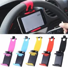 Suporte Para Telefone Celular Carro Fivela Montada No Volante Usado Acessórios De Navegação