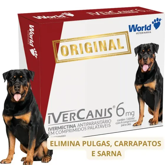 Remedio Carrapatos Pulgas Para Cachorro Que Dura 6 meses 4 comprimidos - Envio imediato
