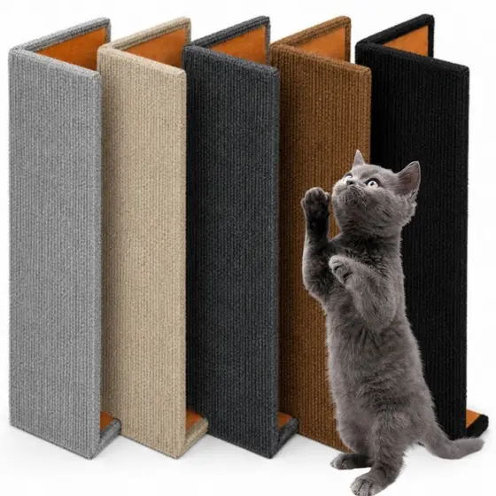 Kit 2 un Arranhador De Canto Para Gatos Protetor Canto Sofá Cama Box