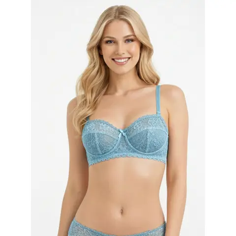KIT Com 3 Sutiã Sem Bojo Com Aro de Metal Renda Luxo Atacado Sutian renda Premium barato revenda