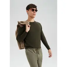 Blusão Básico Masculino Regular Em Tricô Hering