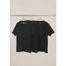 Kit Com 3 Camisetas Masculinas Básicas Slim Gola V
