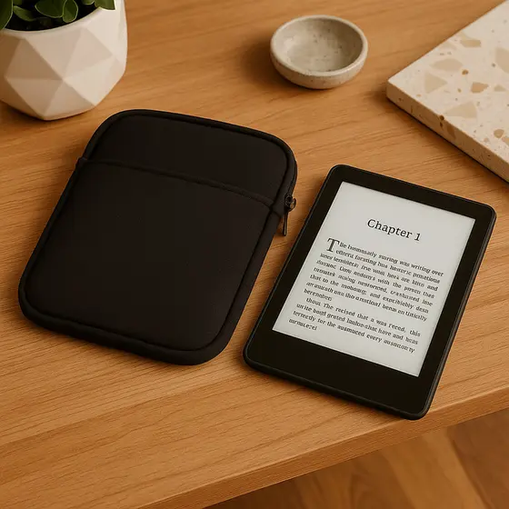 Bolsa Kindle Paperwhite 12ª Geração Kobo Elipsa 2E Slim Estilo Moderno Premium Seguro