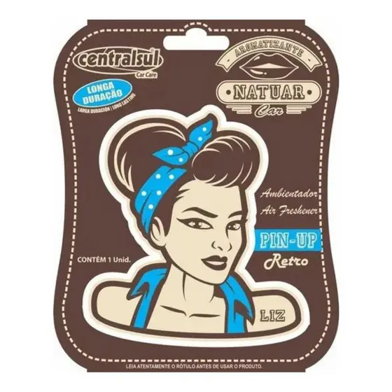 Aromatizante CentralSul Miniatura Woman Liz Retro
