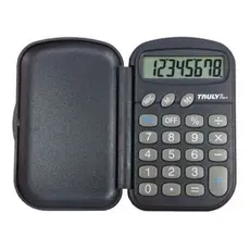 Calculadora de bolso pórtatil 8 Dígitos Display Grande 319a Truly