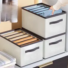 Colmeia Organizadora para Calça Jeans com viés branco