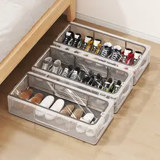 Caixas Organizadoras Para Tênis Sapatos Multiuso Empilhável Tampa Flip