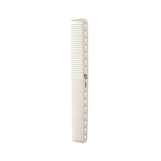 Pente de Cabelo Umi de Carbono Anti Estático CB605 Branco
