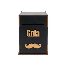 Porta Gola Higiênica para Bancada MDF Preto
