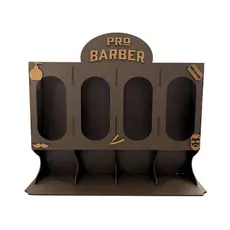 Expositor de Pomadas Pro Barber MDF