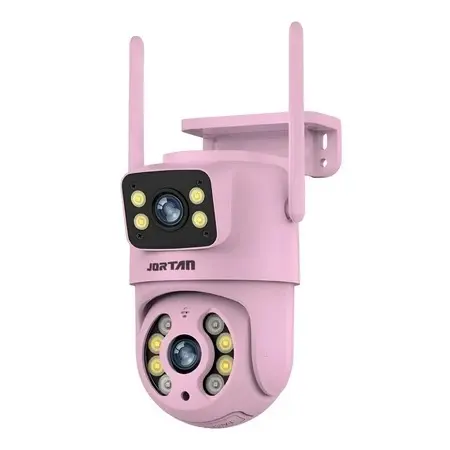 Câmera de segurança YOOSEE IP66 Wi-Fi com lente dupla e sensor de movimento 360°