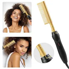 Pente Elétrico Alisador Cabelo Aquecimento Milti-fucional Chapinha Artiga 220v