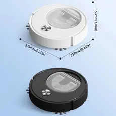 Robô 3 Em 1 Varredora/Aspirador De Pó Automática Limpeza Doméstica Robótico Inteligente E Silencioso