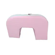 Almofada Amamentação Rosa Grande Gêmeos Meninas