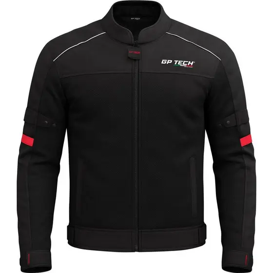 Jaqueta Motociclista Ventilada Gp Tech Com Proteções