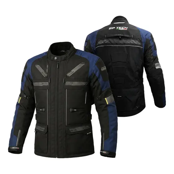 JAQUETA MOTOCICLISTA GP TECH EXPLORER ADV COM PROTEÇÕES