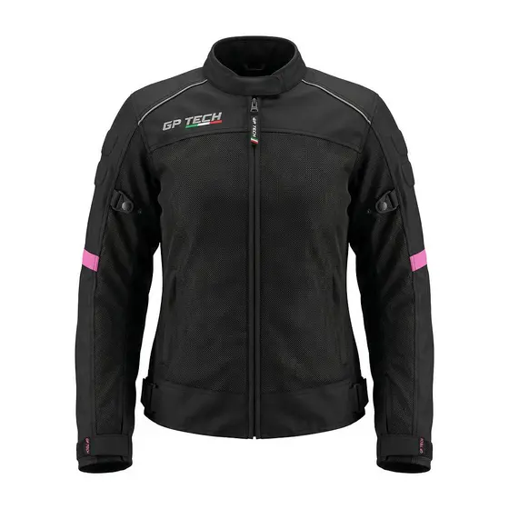 Jaqueta Motociclista Feminina Gp tech Ventilada Com Proteções