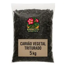 5kg Carvão Vegetal Para Plantio, Solo, Plantas Suculentas, Cactos Orquídeas Triturado Sem Pó