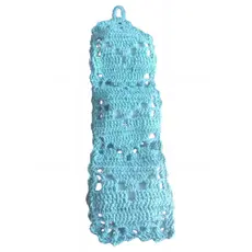 porta papel higiênico para banheiro em croche