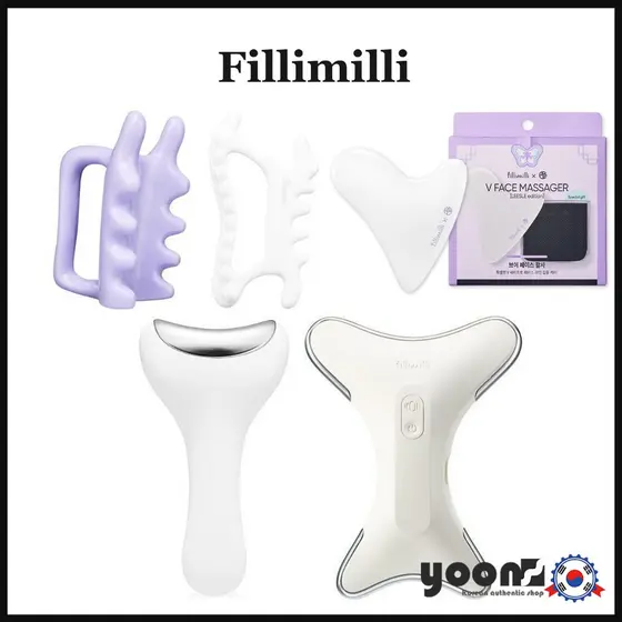 [FIillimill] Aquecimento Gua Sha/Massageador De Refrigerante De Resfriamento/Corpo Cerâmico Rosto E V-Face Sha_da Coreia