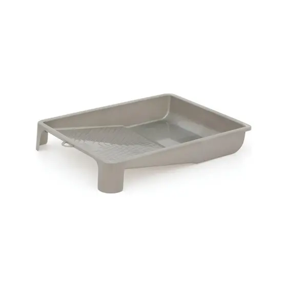 Bandeja Plástica 23cm Pintura Flex Cinza - Roma