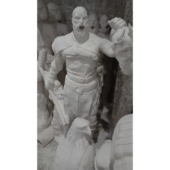 Personagens em Gesso Crú 85 cm