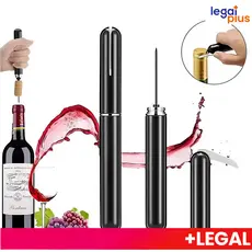 Bomba de Ar Multifuncional para Vinhos: Abridor, Cortador e Saca-Rolhas em Um