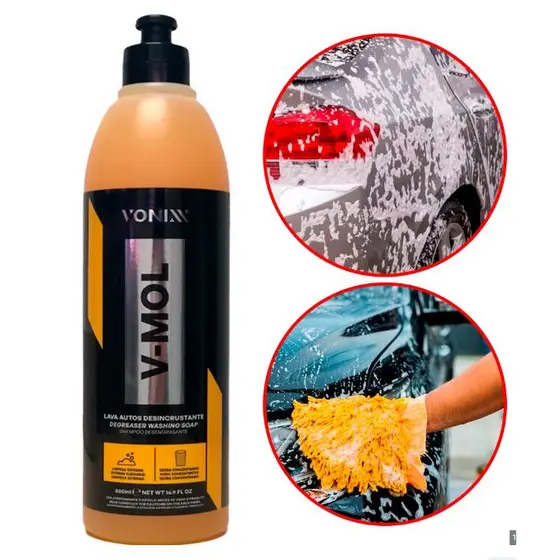 Shampoo Desengraxante Lavagem Automotiva  V-Mol Vonixx 500ml