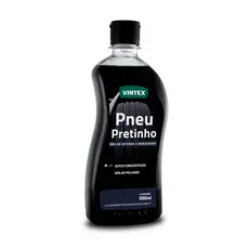 Pneu Pretinho Carro Moto Vintex 500ml