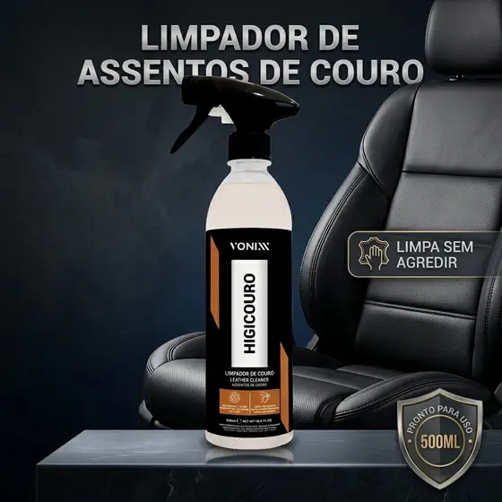 Vonixx Higicouro Limpador de bancos de Couro Para Autos 500ml