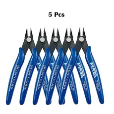 Kit De 5 Alicates E Descascadores De Corte Nivelados Diagonais De Precisão