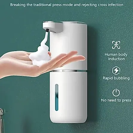 Saboneteira Dispenser Automático Sensor Infravermelho Para Sabonete Líquido Detergente Espuma