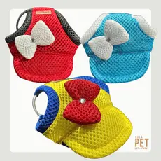 Boné Para Cachorro e Gato - Personagens - Branca de Neve - Sereia Ariel - Minnie Mouse - COM TOP