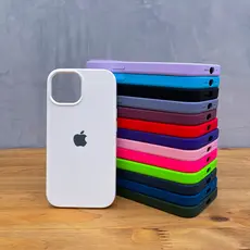 Capa Capinha Para Todos iPhone 15/ 15 Plus/ 15 Pro/ 15 Pro Max em Silicone Premium Case Aveludado