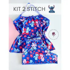Kit 2 Pijama Infantil Menina Moça