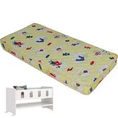 Colchão Para Mini Berço Moisés D18 42x86x10 Luckspuma