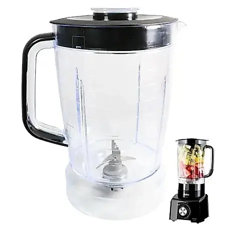 Copo De Liquidificador Philco Ph900 / Ph1200 / Plq 1212 Cristal Resistente Preto