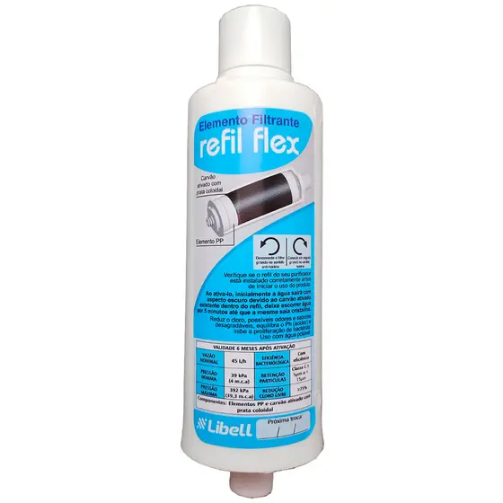 Libell Original Filtro Flex Para Purificador Acquaflex