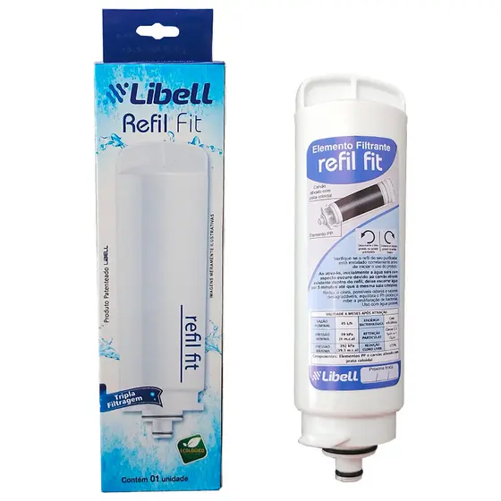 Libell Original Refil Fit Para Purificador Acquafit/LN/LE200