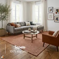 Tapete  sala ou quarto 100% algodão, modelo zig zag , lavável em máquina,1,50 x1,50 - 1,50x2,00 - 1,50x 2,50 - 1,50x3,00