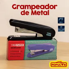 Grampeador de Folhas Para Grampos 24/6 e 26/6
