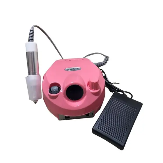 Lixadeira Pedal Motor Unha Elétrica Profissional Nail Polish Porquinho -DM-202