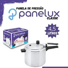 Panela De Pressão 4,5litros Polida Panelux Classic