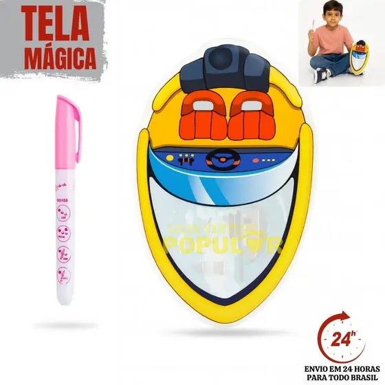 Livro Infantil Aqua Book Água Book Surpresas com Água Aquabook Oceano