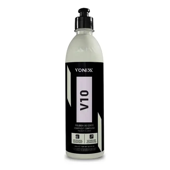 Composto Polidor De Corte Verniz Macio Vonixx V10 500ml