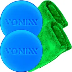 Kit Aplicador Espuma Vonixx + 2 Microfibra Premium Js 40x40