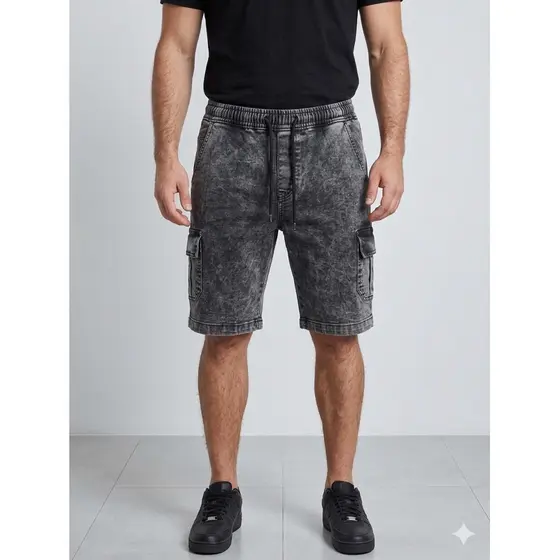 Bermuda cargo Grafite confortável masculina!