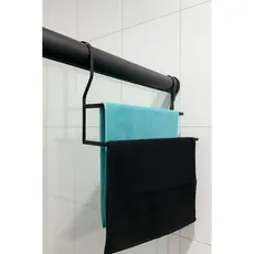 Suporte Duplo Porta Toalhas Toalheiro Box 50cm