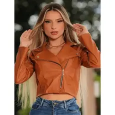 Jaqueta de Courino Feminina